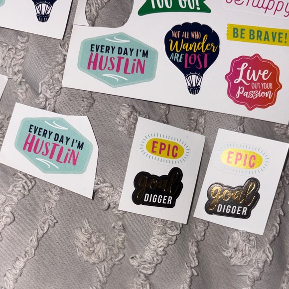 Colorful Motivational Sticker Set - Picture 6 of 6